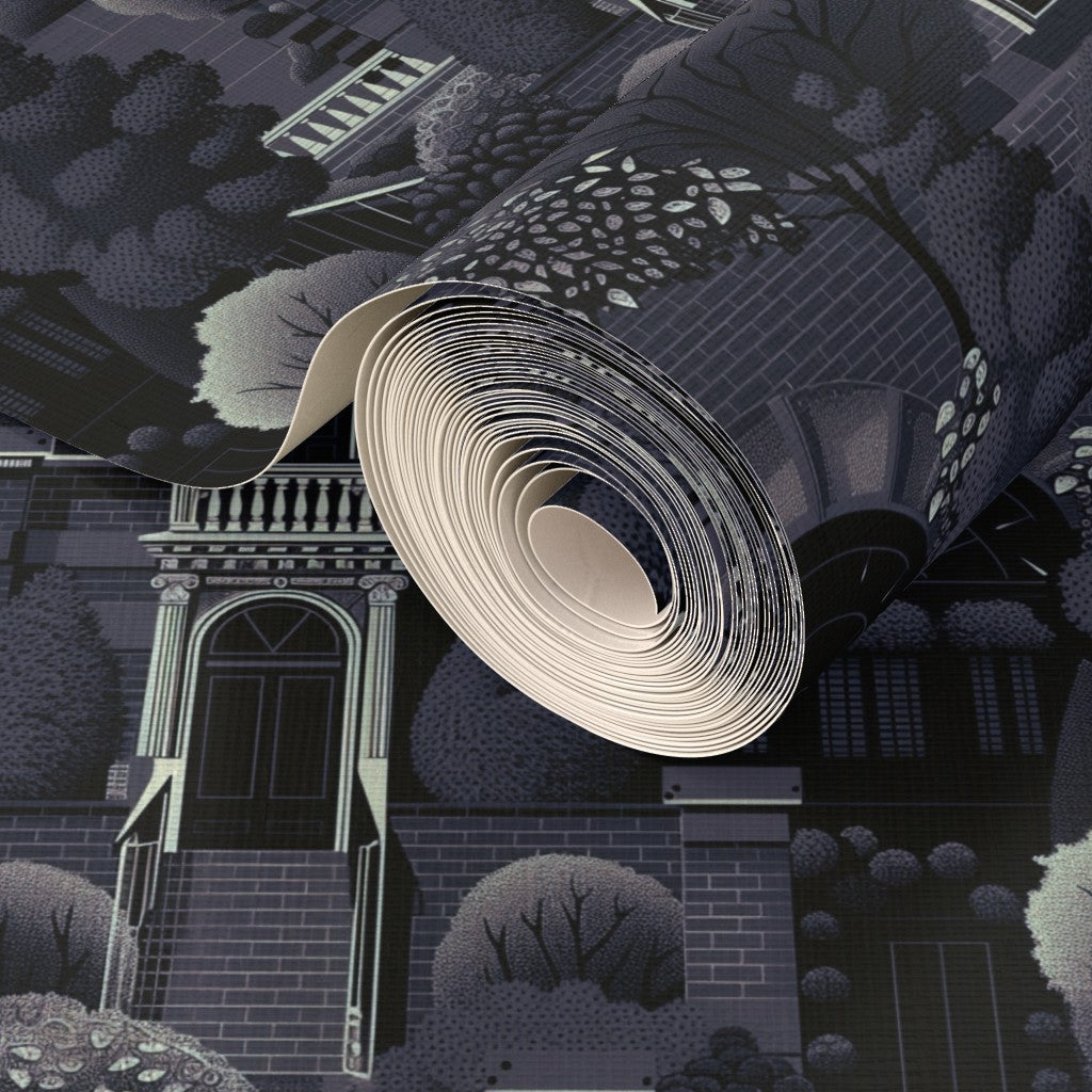 Woven grass cloth detail for Uptown Architectural Wallpaper in Sage