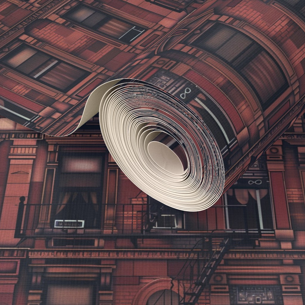 Waverly Place grasscloth wallpaper sample displaying the rich wine-dark hue and fiber depth