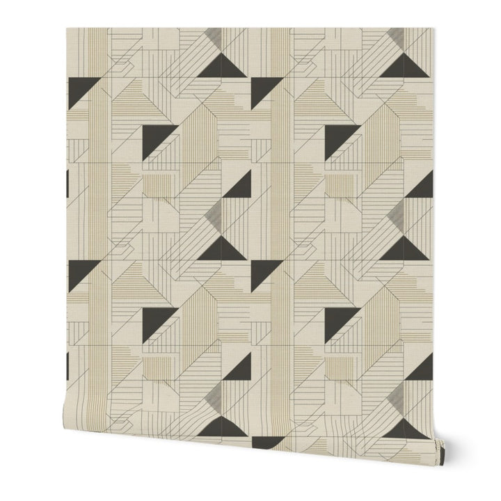 Product shot of Atelier Geometry Wallpaper | Provenance & Patina