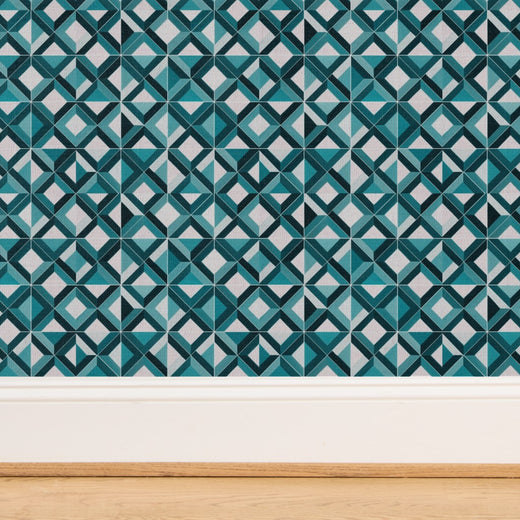 Detailed grain structure of Ponti Beige grass cloth wallpaper
