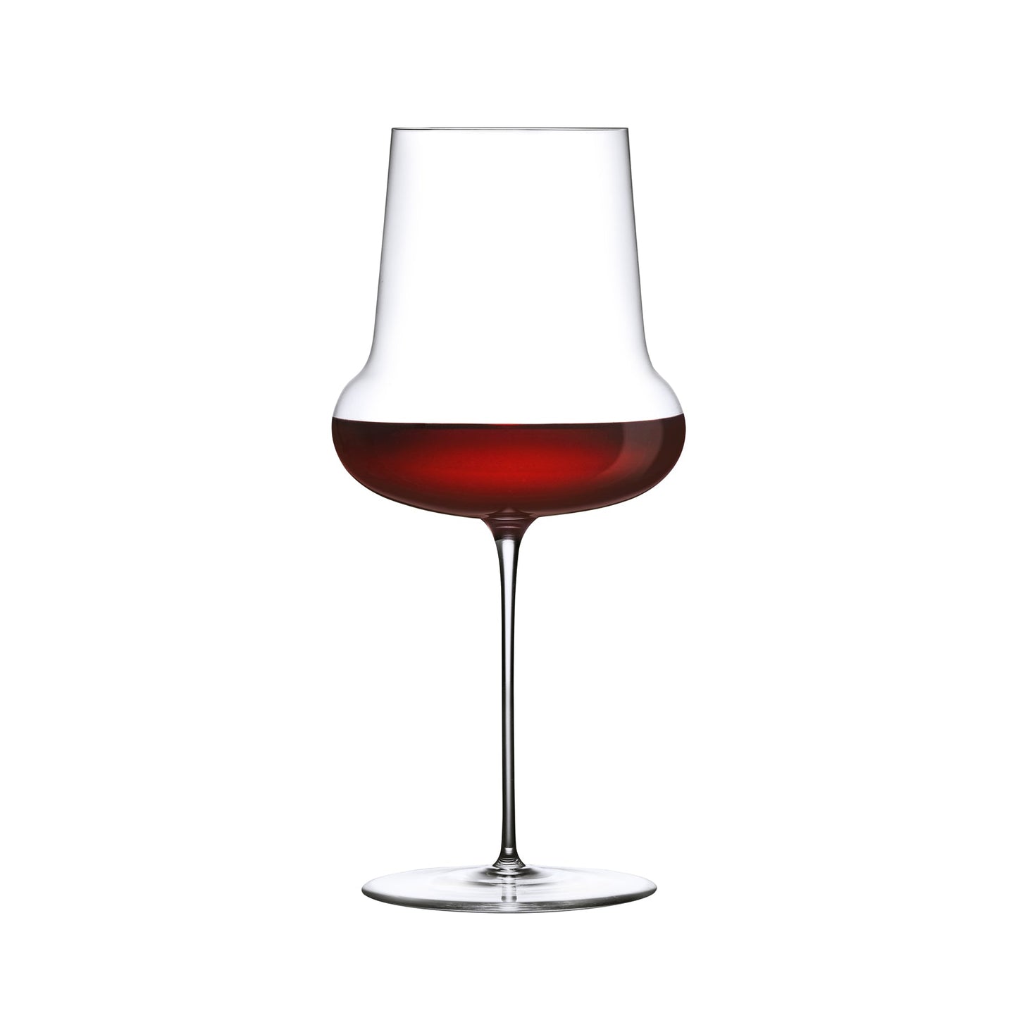 NUDE Ghost Zero Belly Red Wine Glass in ultra-fine lead-free crystal.