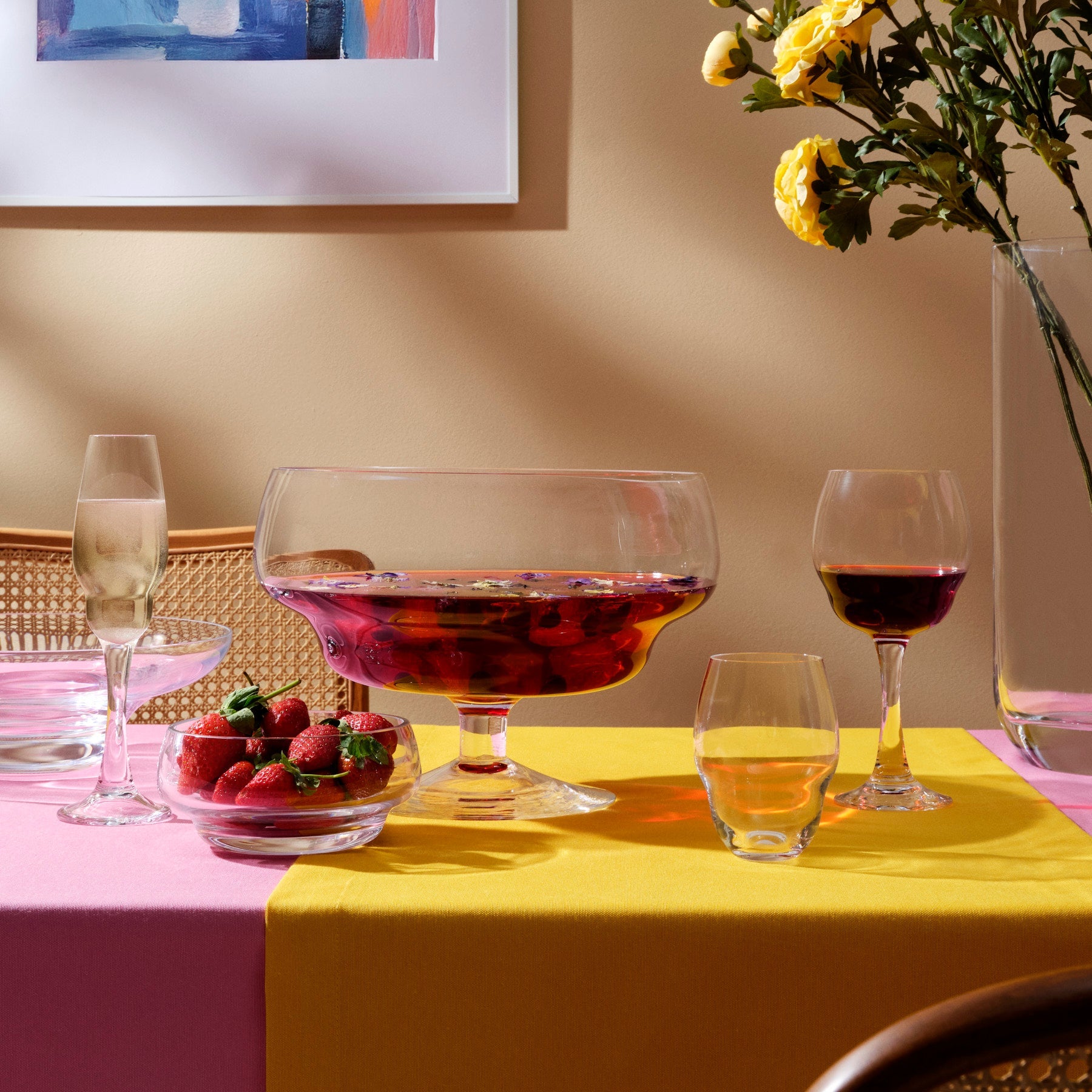 Lifestyle view of Heads Up Centrepiece Barware - Luxury Centerpiece | Provenance & Patina