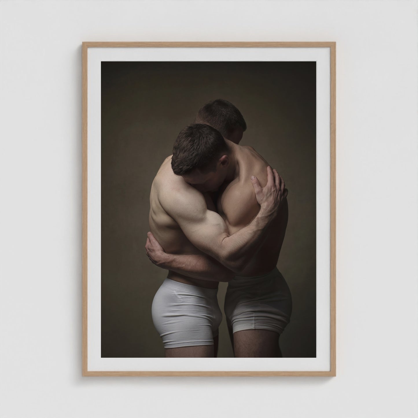 Held 36x48 Natural Portrait Box Frame