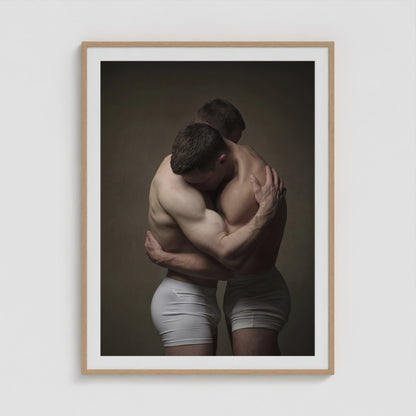 Held 36x48 Natural Portrait Box Frame