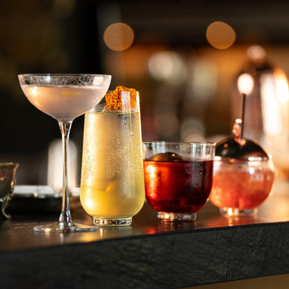 Alternate view of Hepburn Set of 4 Low Ball Glasses - Luxury Lowball glass | Provenance & Patina