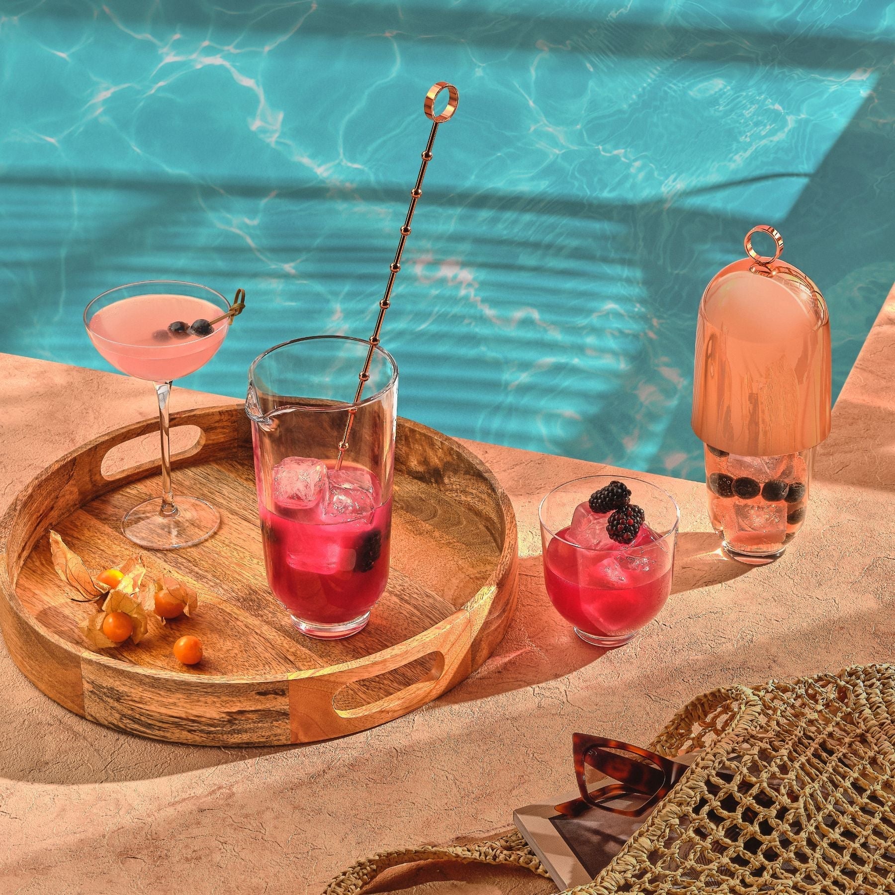 Alternate view of Hepburn Set of 4 Low Ball Glasses - Luxury Lowball glass | Provenance & Patina