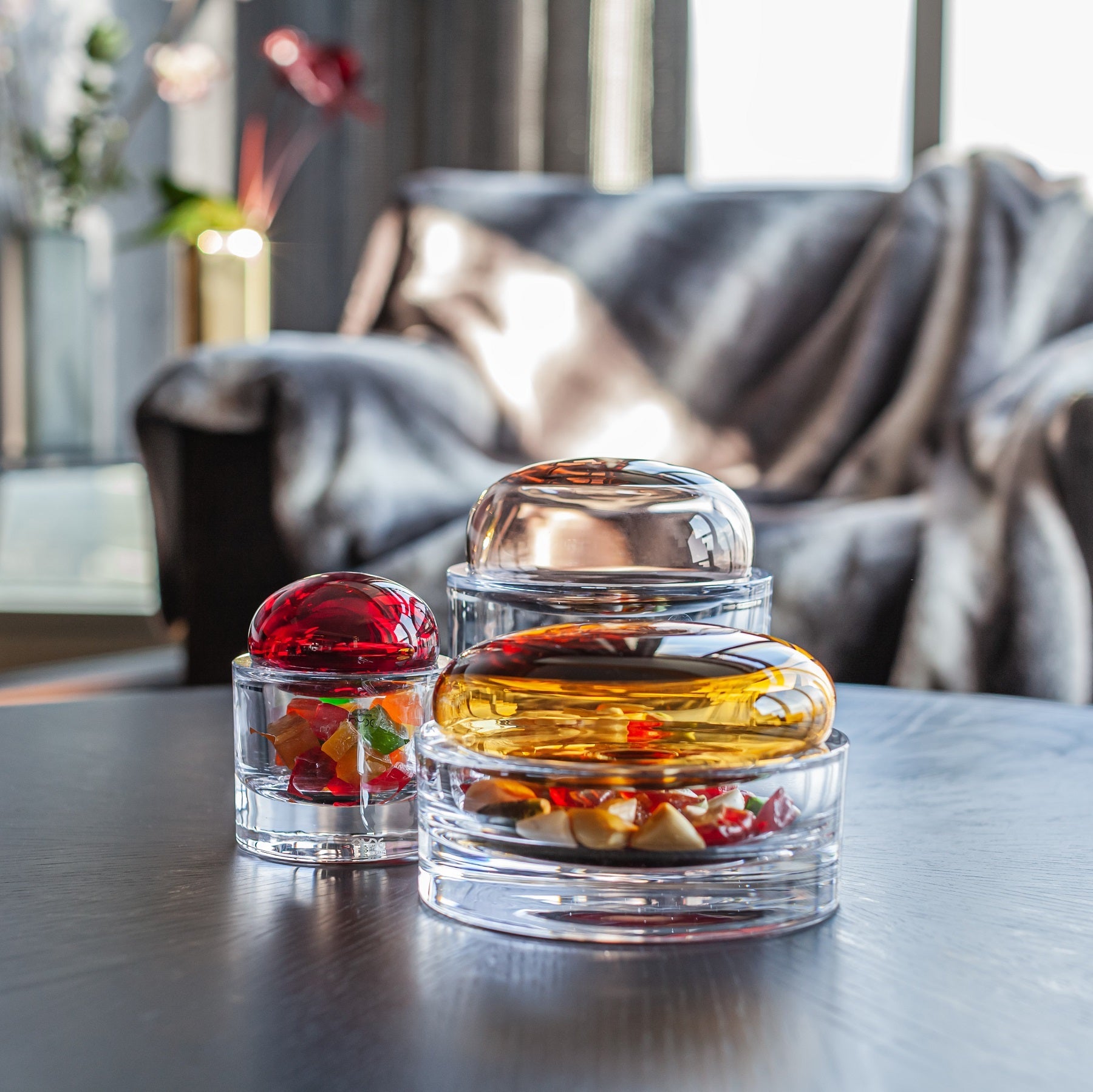 Alternate view of Ecrin Lidded Vessel Small Barware - Luxury Storage box | Provenance & Patina