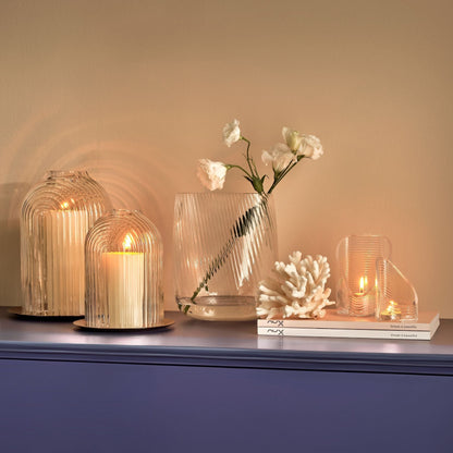 Alternate view of Mist Lights Votive holder Medium Barware | Provenance & Patina
