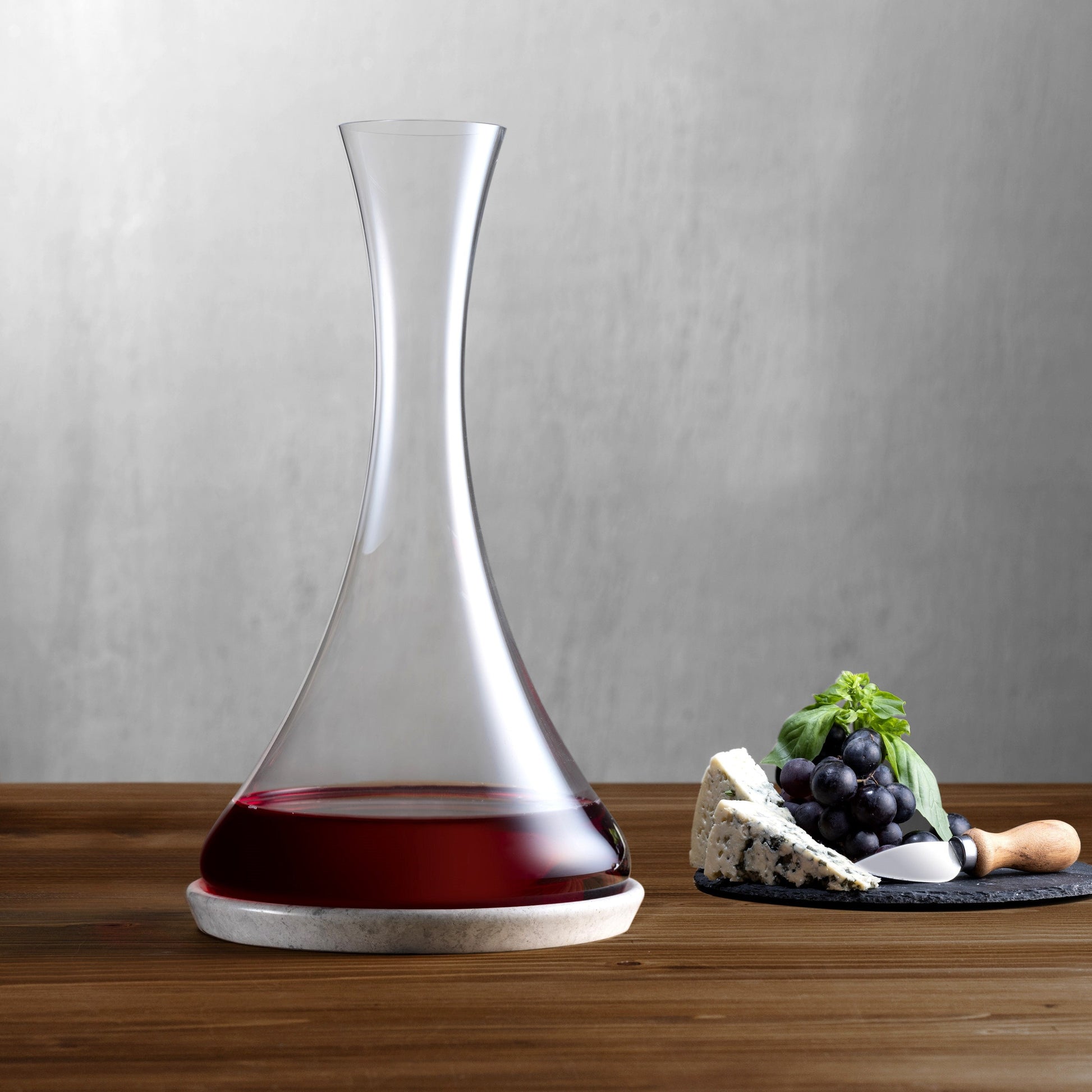 Alternate view of Jazz Wine Decanter with Marble Base | Provenance & Patina