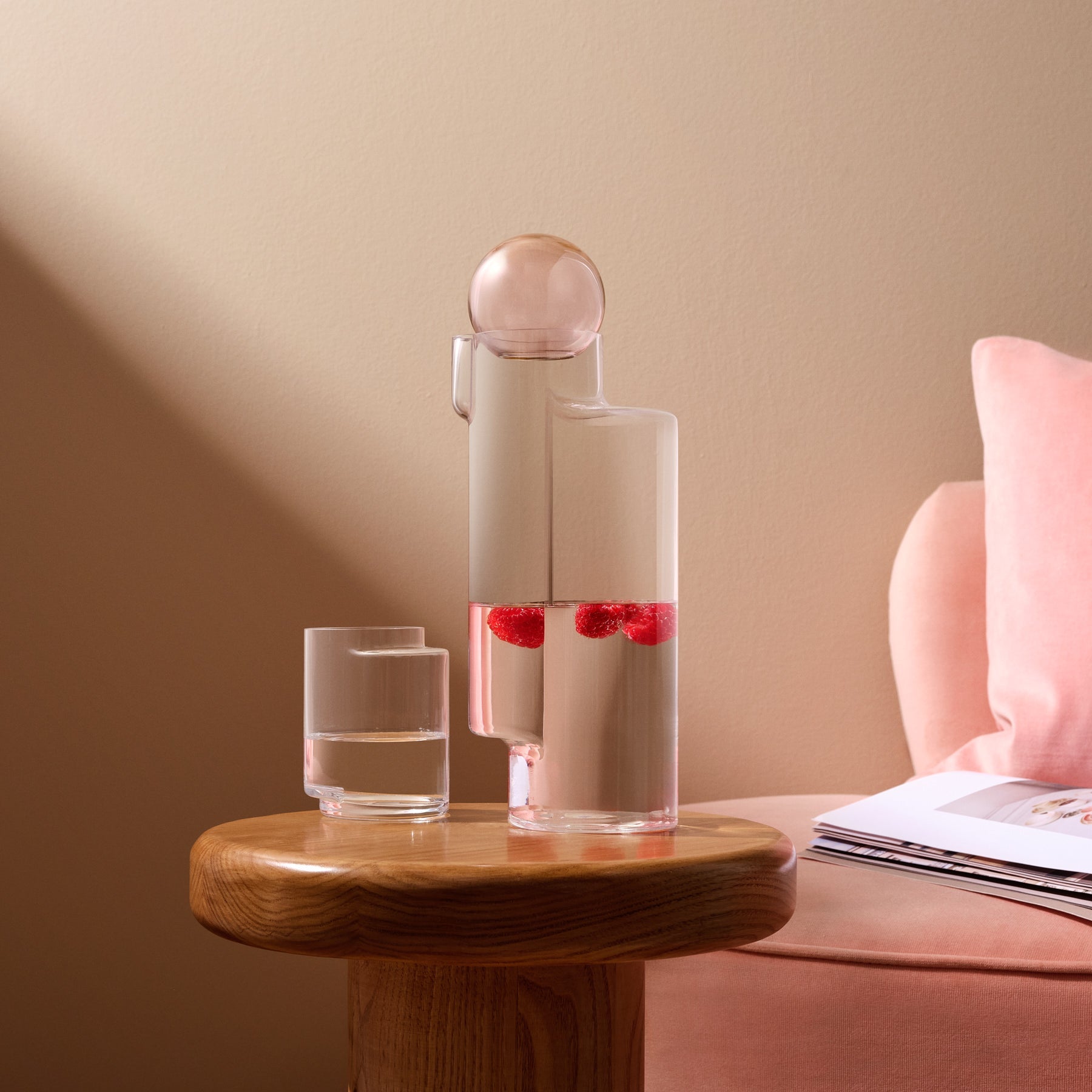 Lifestyle view of Juno Set of 2 Glasses - Luxury Water glass | Provenance & Patina