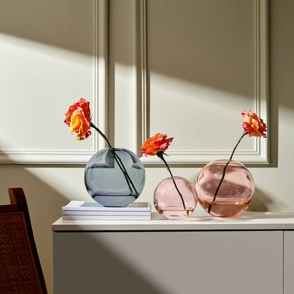 Alternate view of Mars Vase Large Steel Apricot Barware | Provenance & Patina