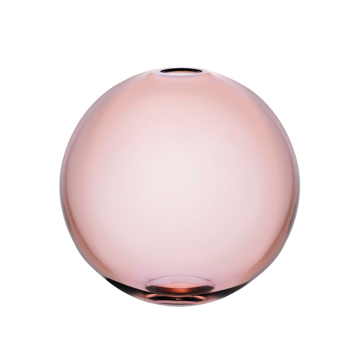 Product shot of Mars Vase Large Steel Apricot Barware | Provenance & Patina