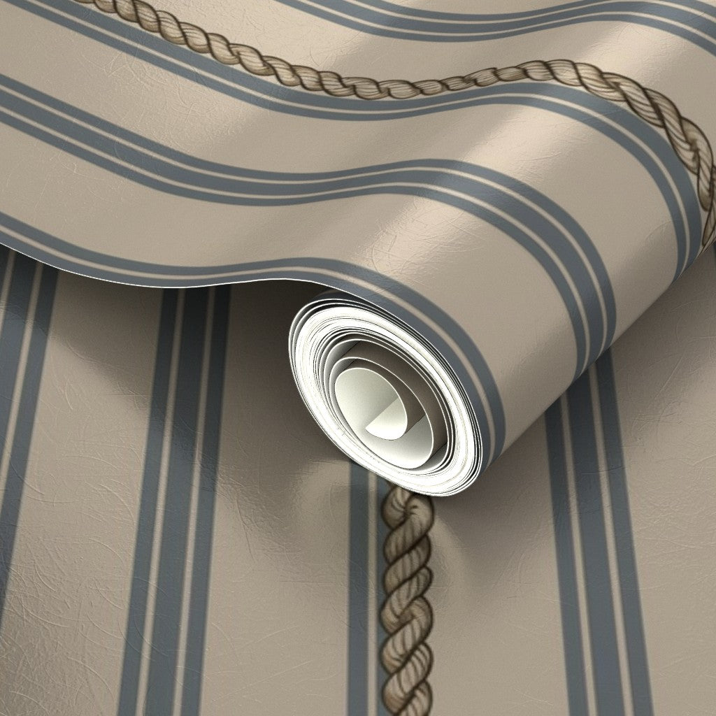 Detail of blue stripes showing pearlescent metallic sheen