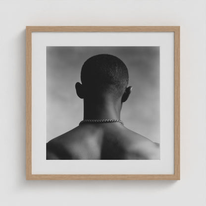 Mid-Fade 20x20 Natural Square Box Frame