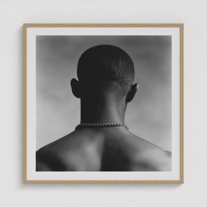 Mid-Fade 36x36 Natural Square Box Frame