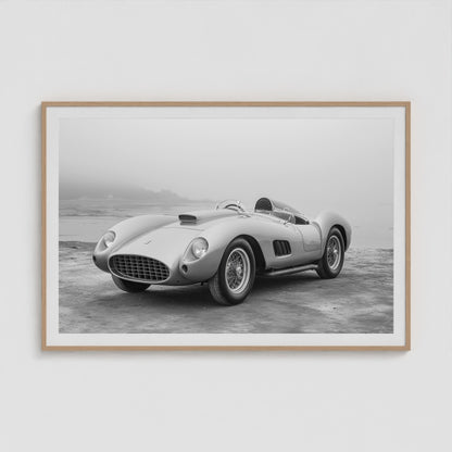 Mid-century Motors - No. 3 60x40 Natural Landscape Box Frame