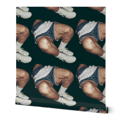 Roll format of the non-pasted artisan wallpaper illustrating the continuous pattern repeat.