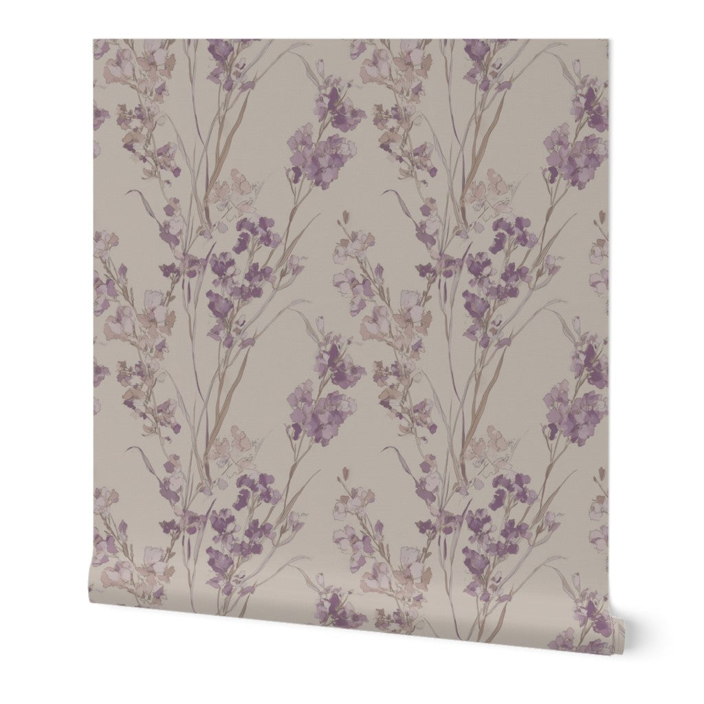 Product shot of Purple Statice Wallpaper | Provenance & Patina