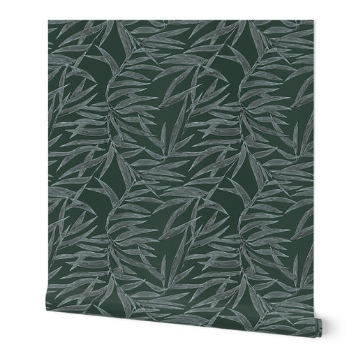 Alternate view of Bamboo Wallpaper — Verdant | Provenance & Patina