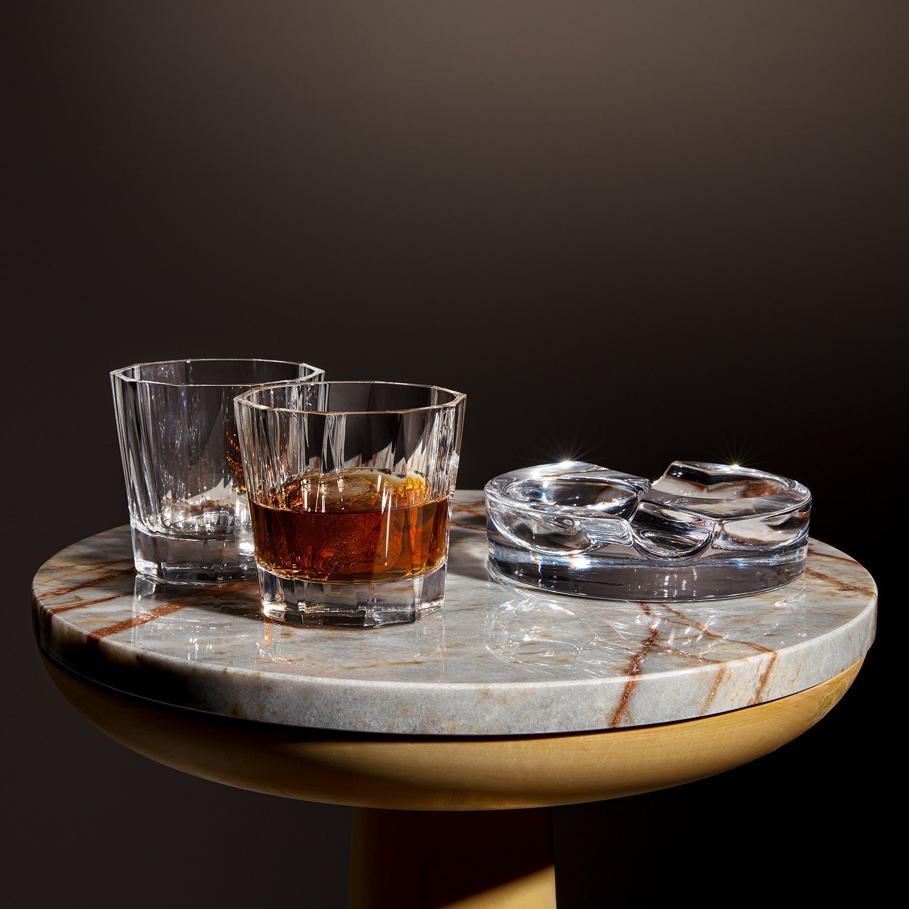 Alternate view of Hemingway Set of 4 Whisky Glasses - Luxury Whiskey glass | Provenance & Patina