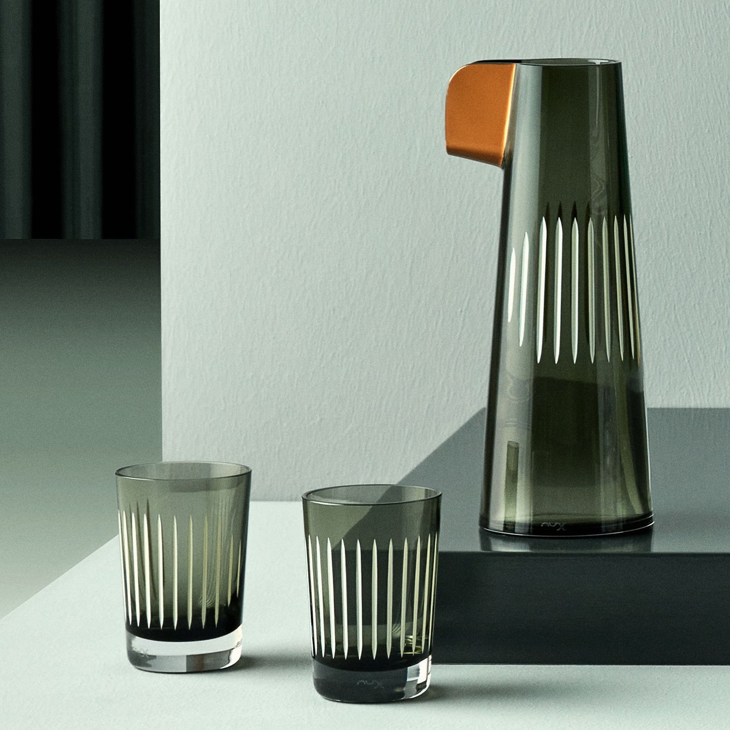 Lifestyle view of Parrot Water Carafe | Provenance & Patina