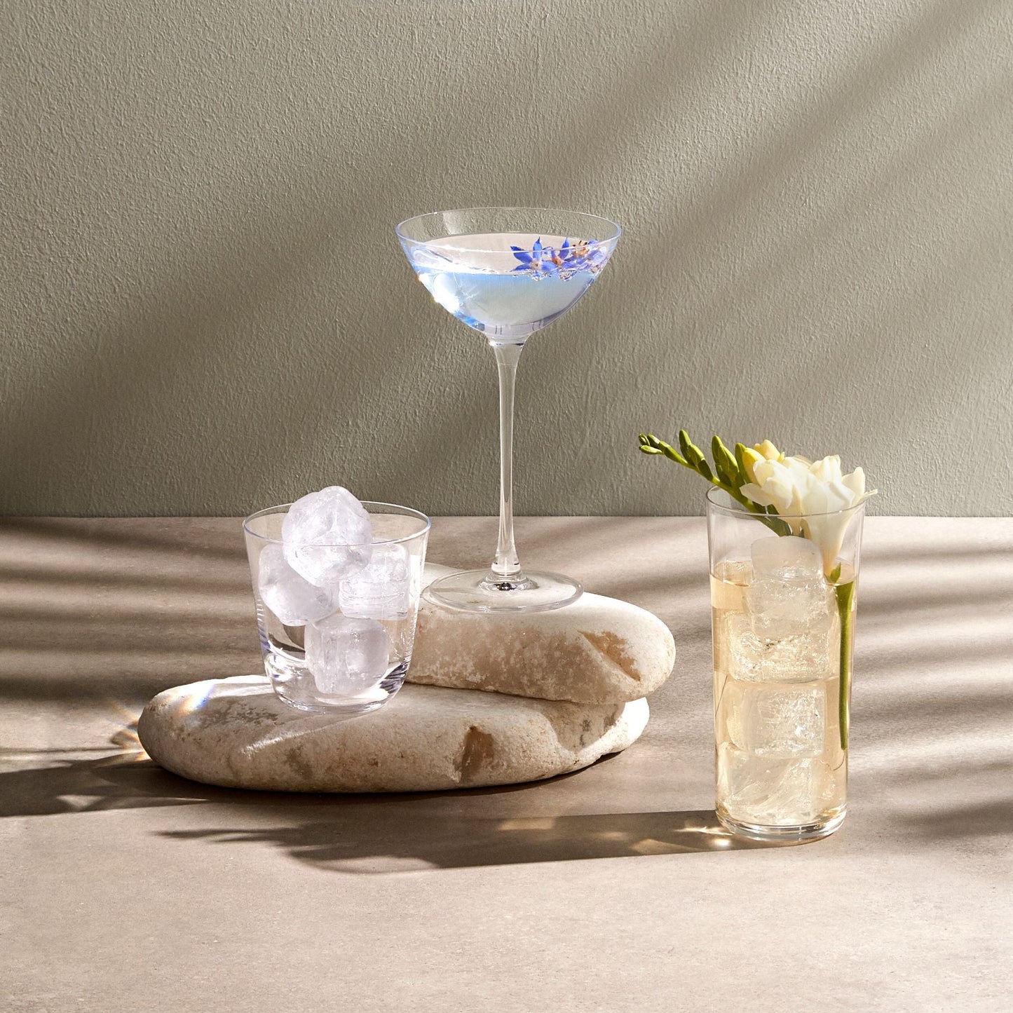 Alternate view of Savage Set of 2 Coupetini Glasses | Provenance & Patina
