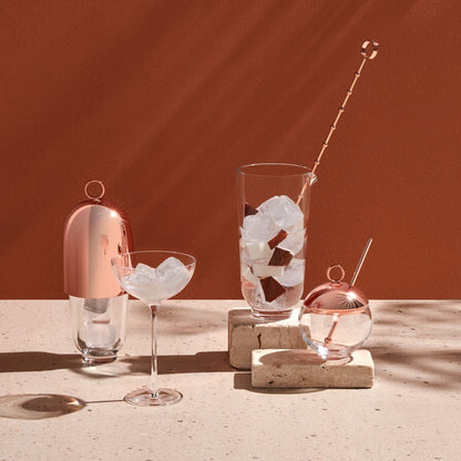 Alternate view of Hepburn Set of 2 Coupe Glasses | Provenance & Patina