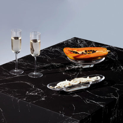 Alternate view of Neo Set of 2 Champagne Glasses | Provenance & Patina