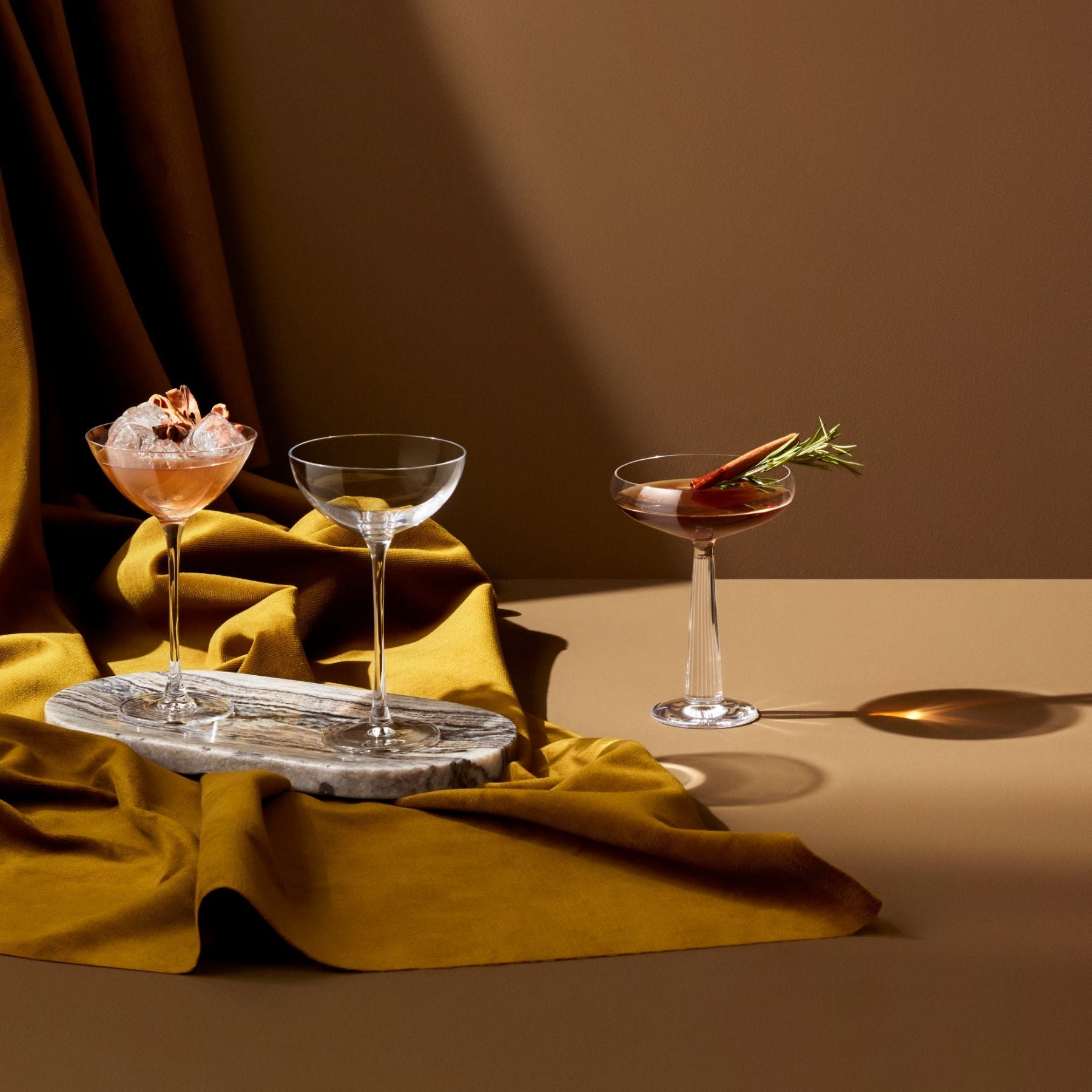 Alternate view of Savage Set of 2 Coupetini Glasses | Provenance & Patina