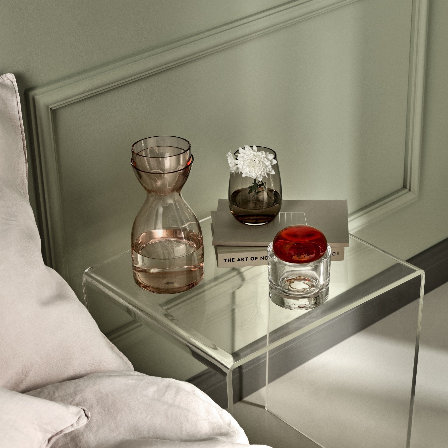 Alternate view of Ecrin Lidded Vessel Small Barware - Luxury Storage box | Provenance & Patina