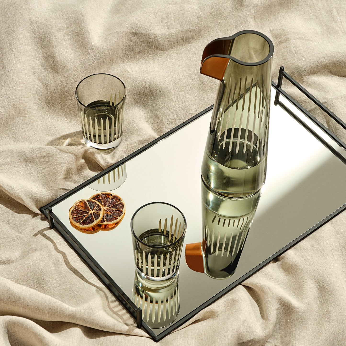 Alternate view of Parrot Water Carafe | Provenance & Patina