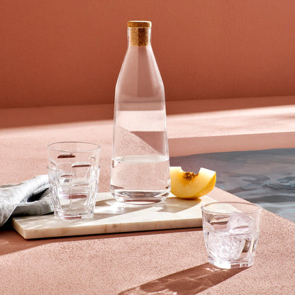 Lifestyle view of Ahoy Set of 4 Non-Slip Multipurpose Glass | Provenance & Patina