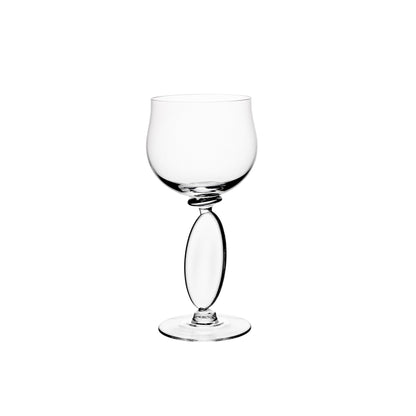 Product shot of OMNIA Dripping Drops Set of 2 Glasses No.3 - Luxury wine glass | Provenance & Patina