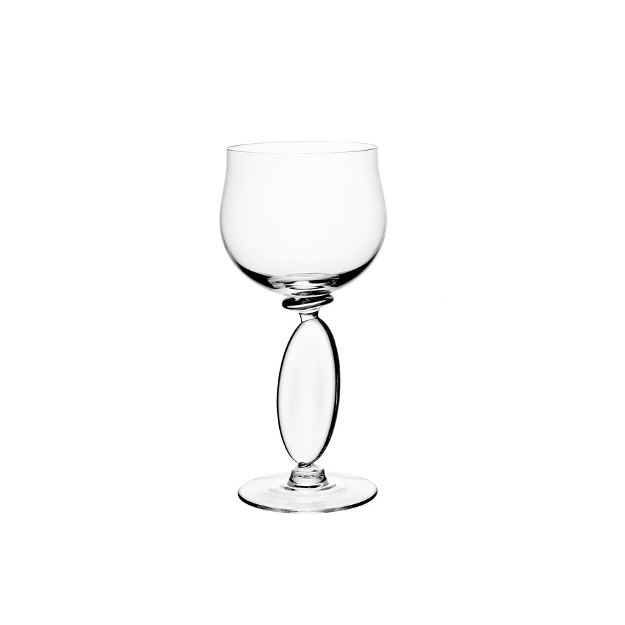Product shot of OMNIA Dripping Drops Set of 2 Glasses No.3 - Luxury wine glass | Provenance & Patina