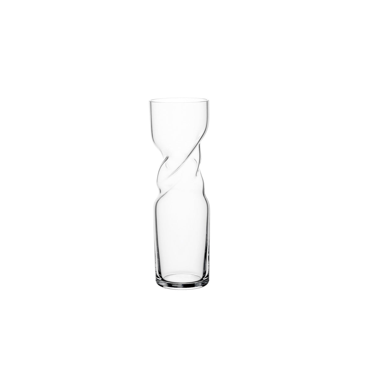 Product shot of OMNIA Twist Set of 2 Glasses - Luxury flute glass | Provenance & Patina