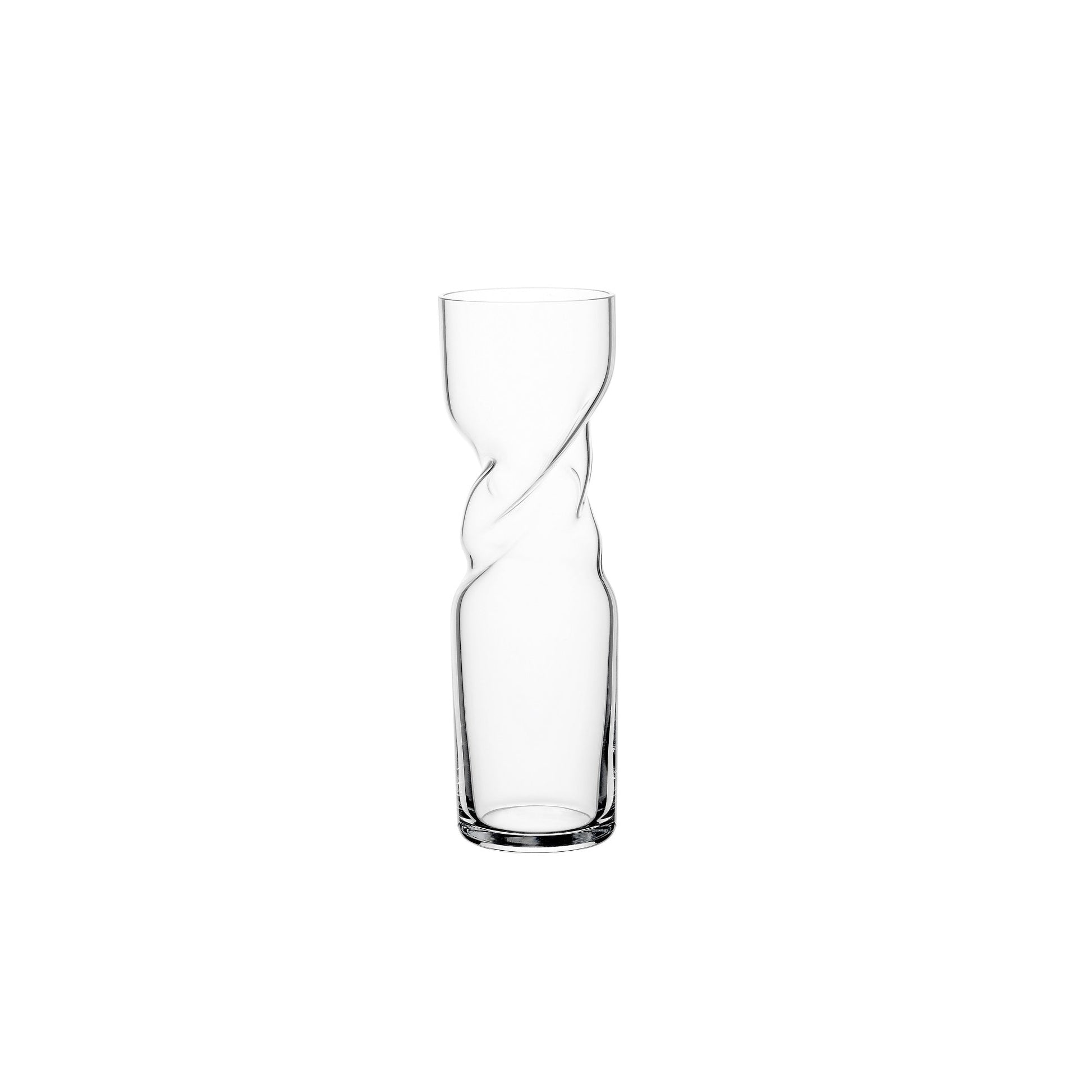 Product shot of OMNIA Twist Set of 2 Glasses - Luxury flute glass | Provenance & Patina