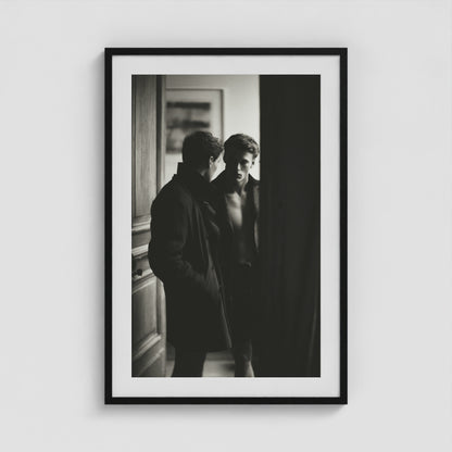 Open Door 24x36 Black Portrait Box Frame