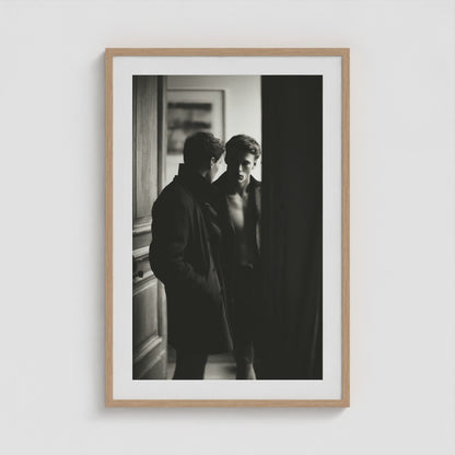 Open Door 24x36 Natural Portrait Box Frame