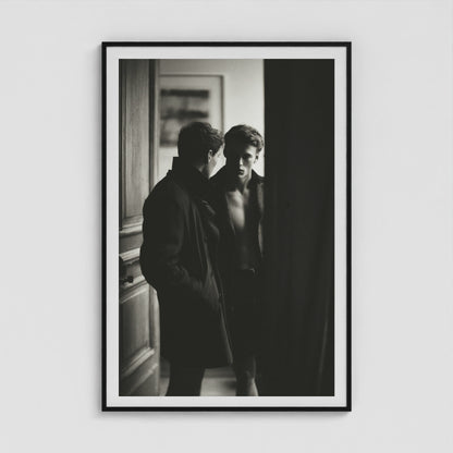 Open Door 40x60 Black Portrait Box Frame