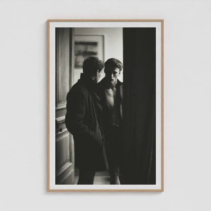 Open Door 40x60 Natural Portrait Box Frame