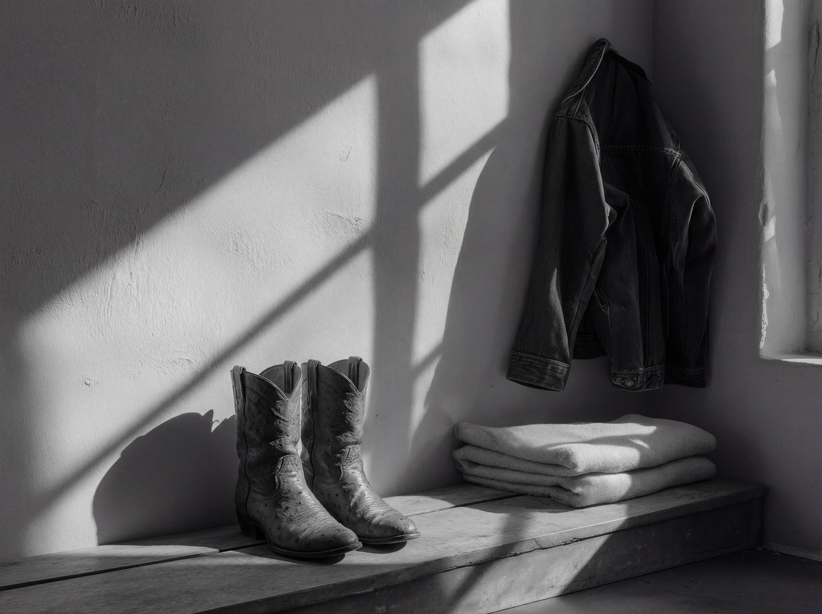 Ostrich Boots - Raw Artwork