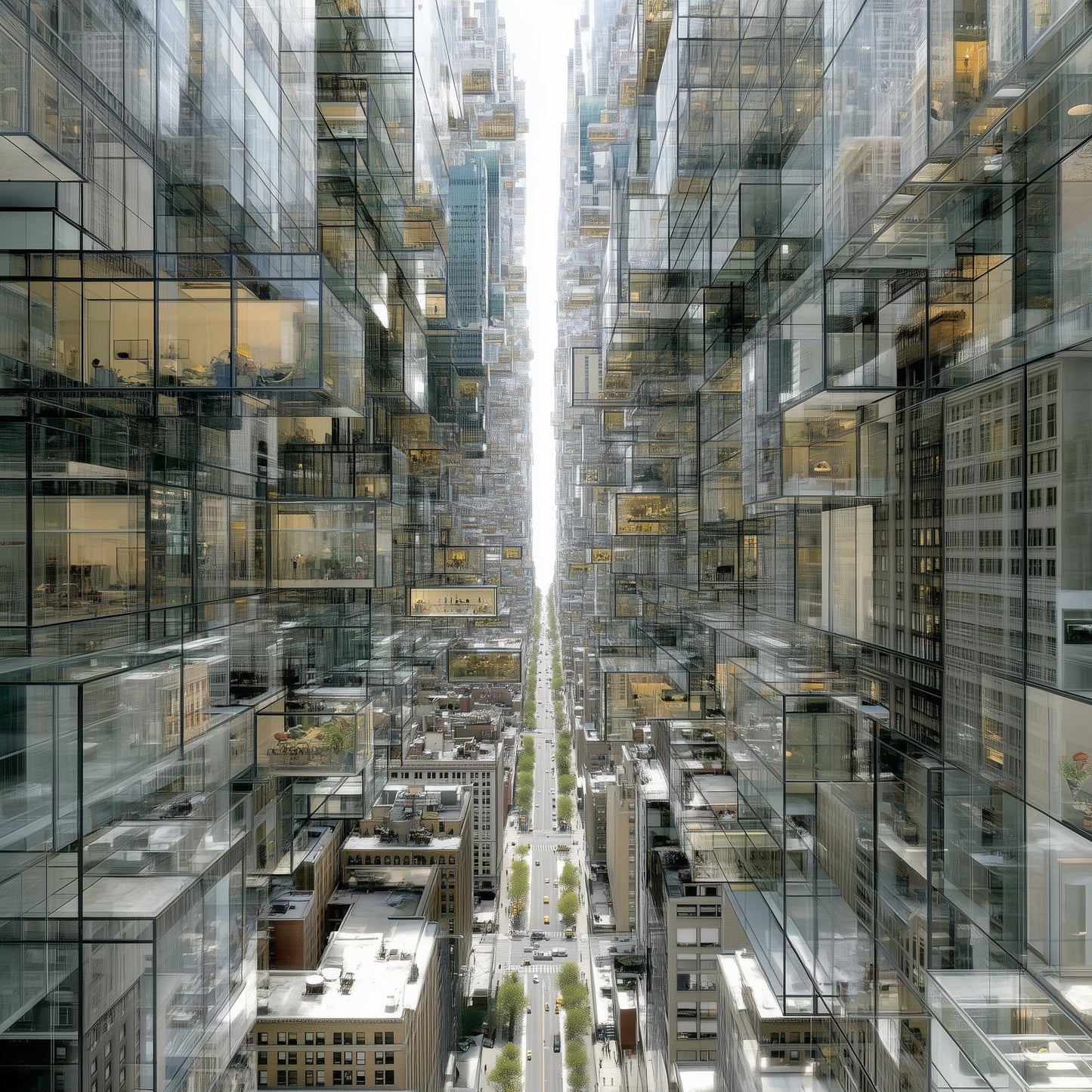 Park Avenue Grid - Raw Artwork