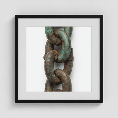 Patina Form 20x20 Black Square Box Frame
