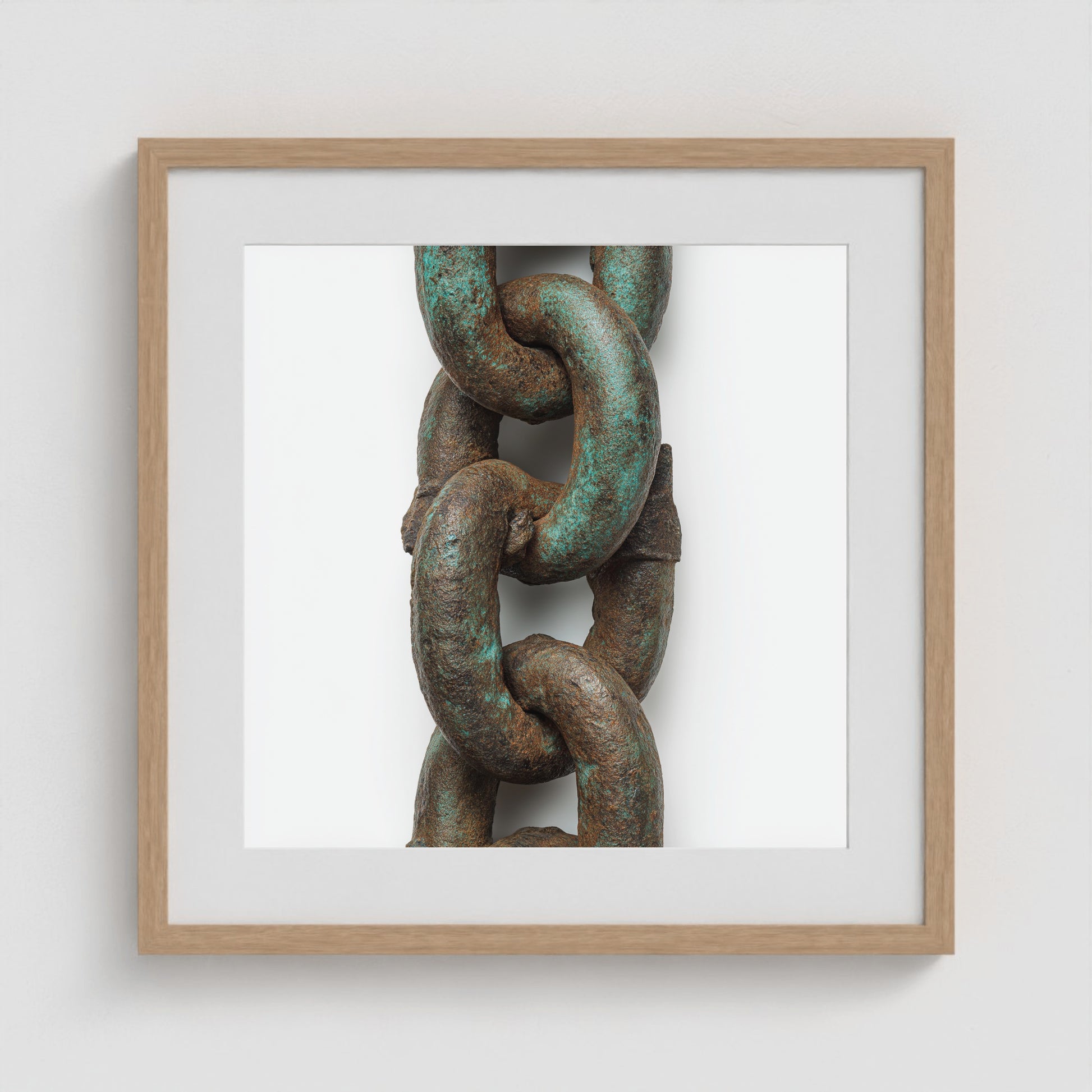Patina Form 20x20 Natural Square Box Frame