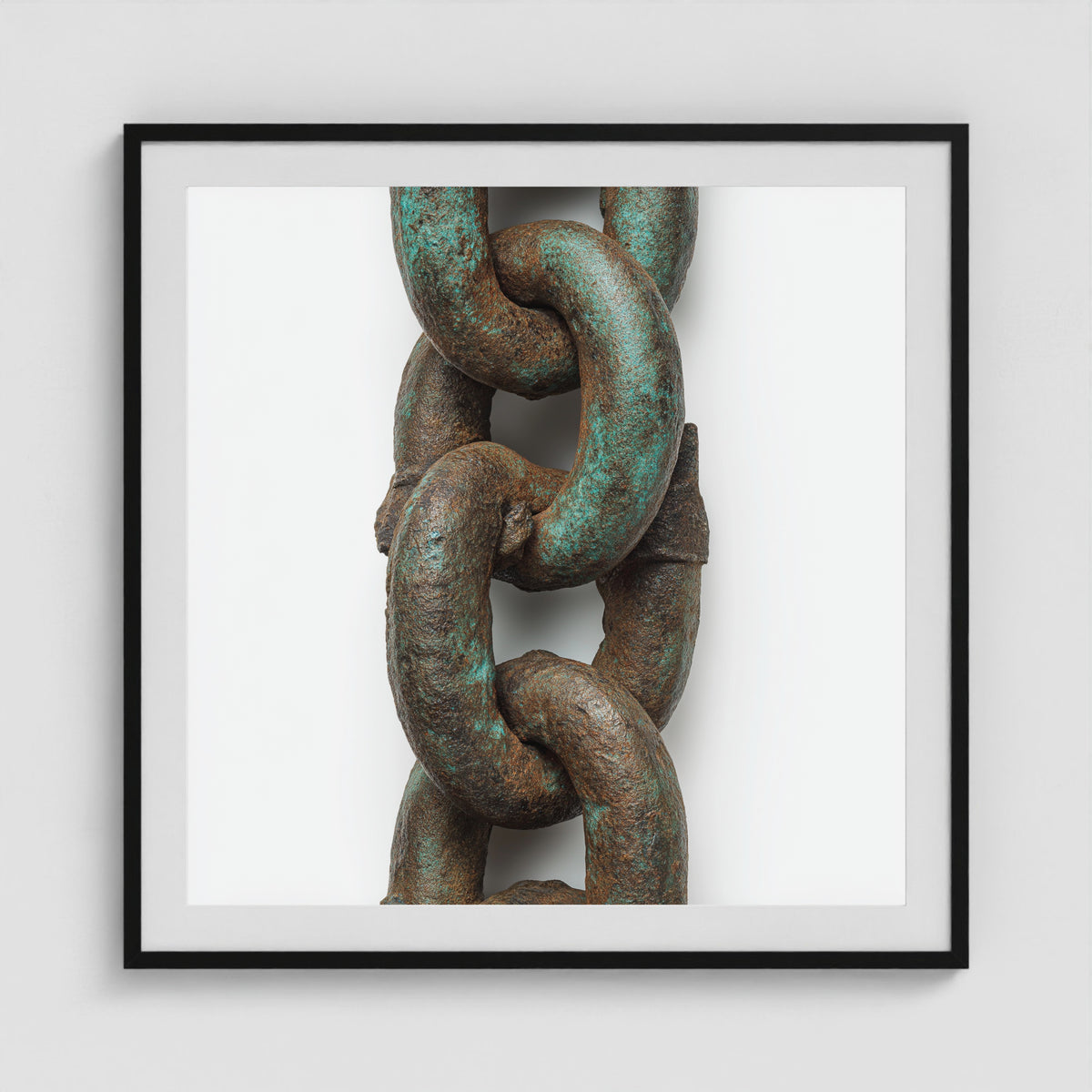 Patina Form 36x36 Black Square Box Frame