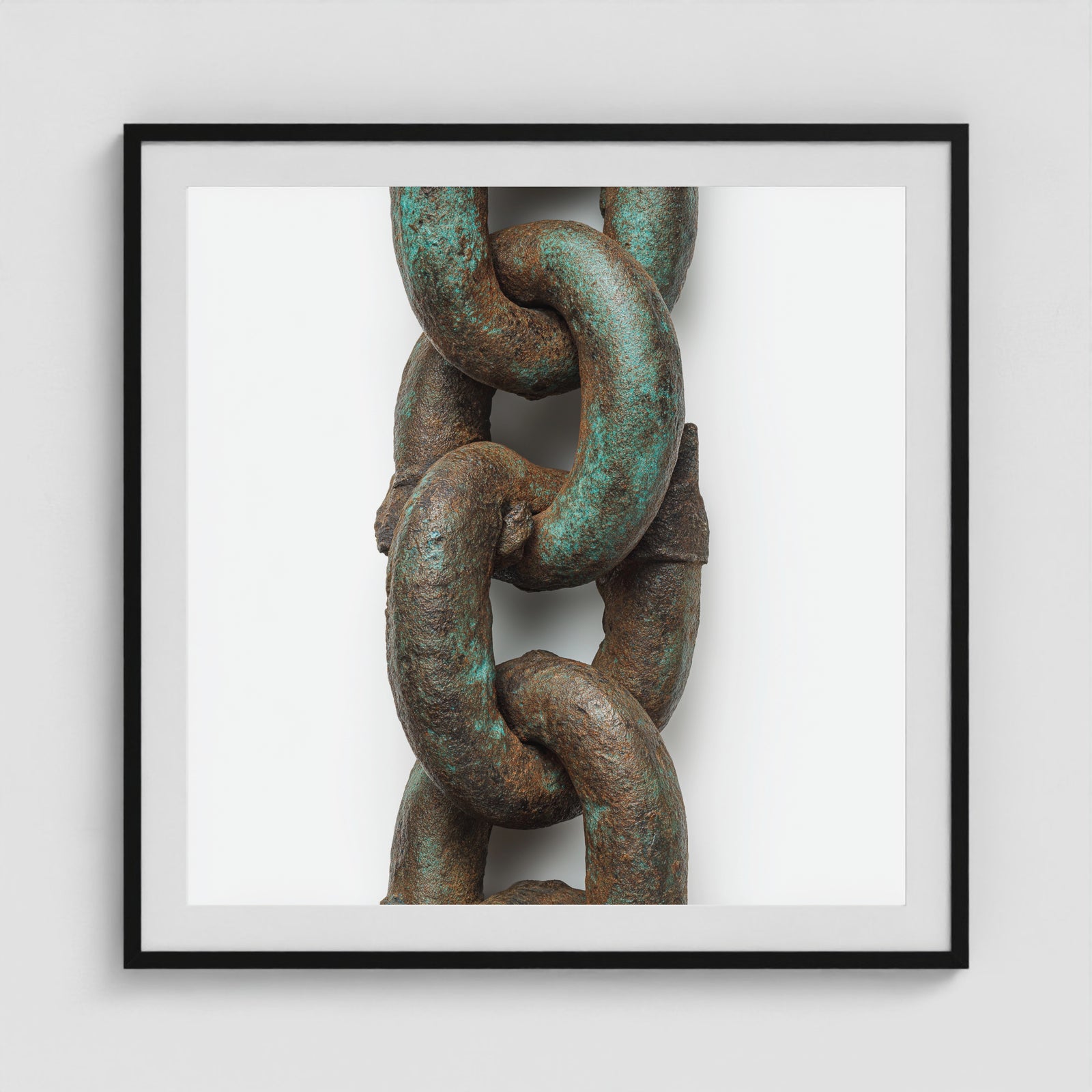 Patina Form 36x36 Black Square Box Frame