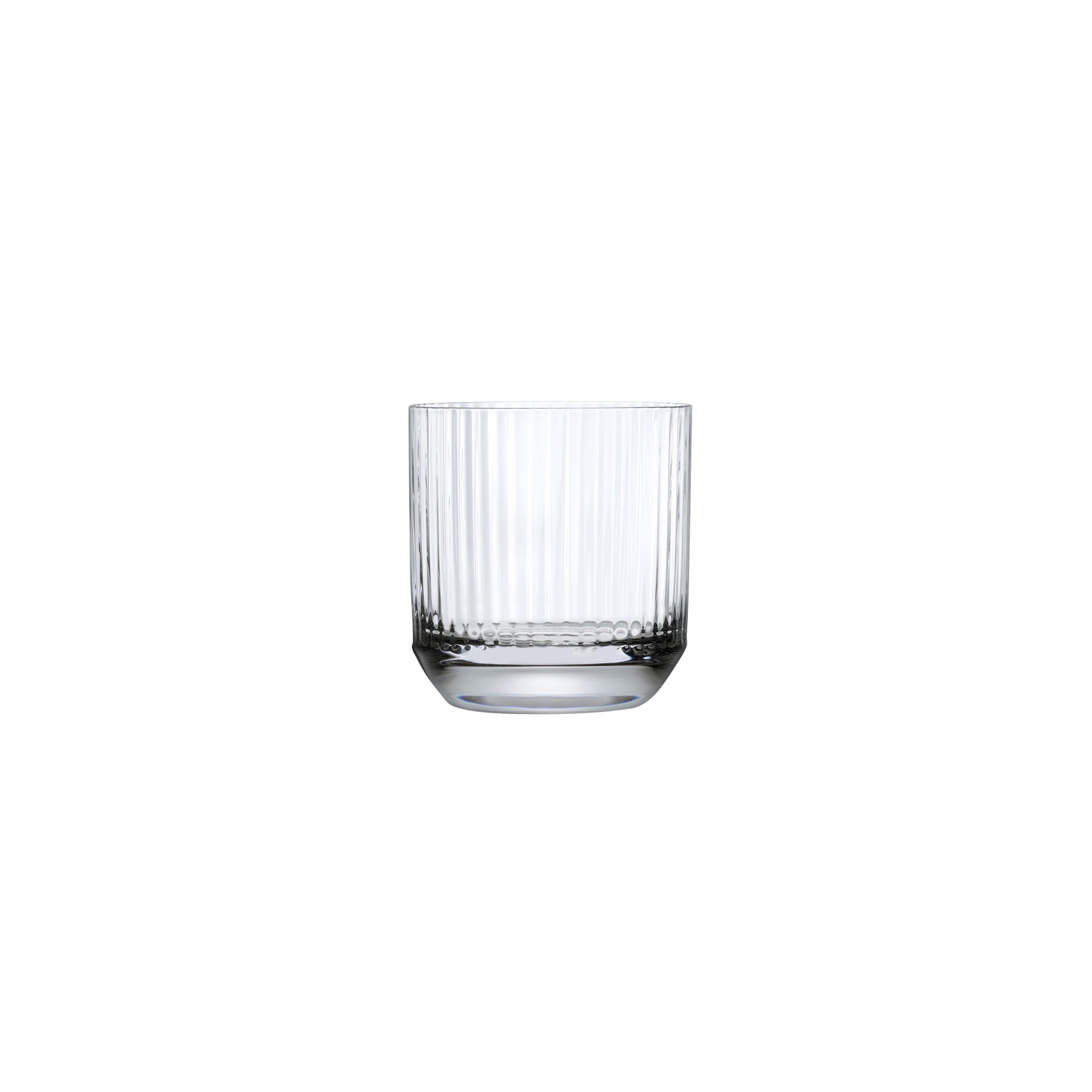 Close up detail of Big Top Set of 4 Whisky DOF Glasses - Luxury Whiskey glass | Provenance & Patina