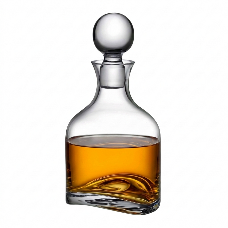 Product shot of Arch Whisky Bottle Barware - Luxury Whiskey bottle | Provenance & Patina