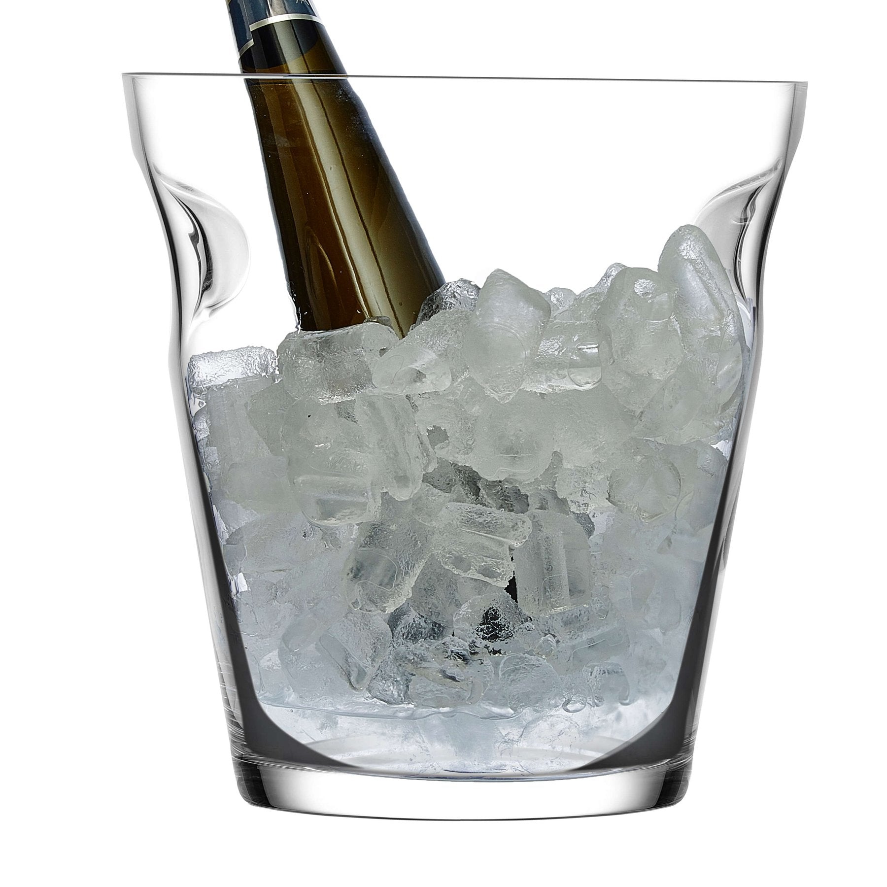 Close up detail of Glacier Champagne Cooler Barware | Provenance & Patina