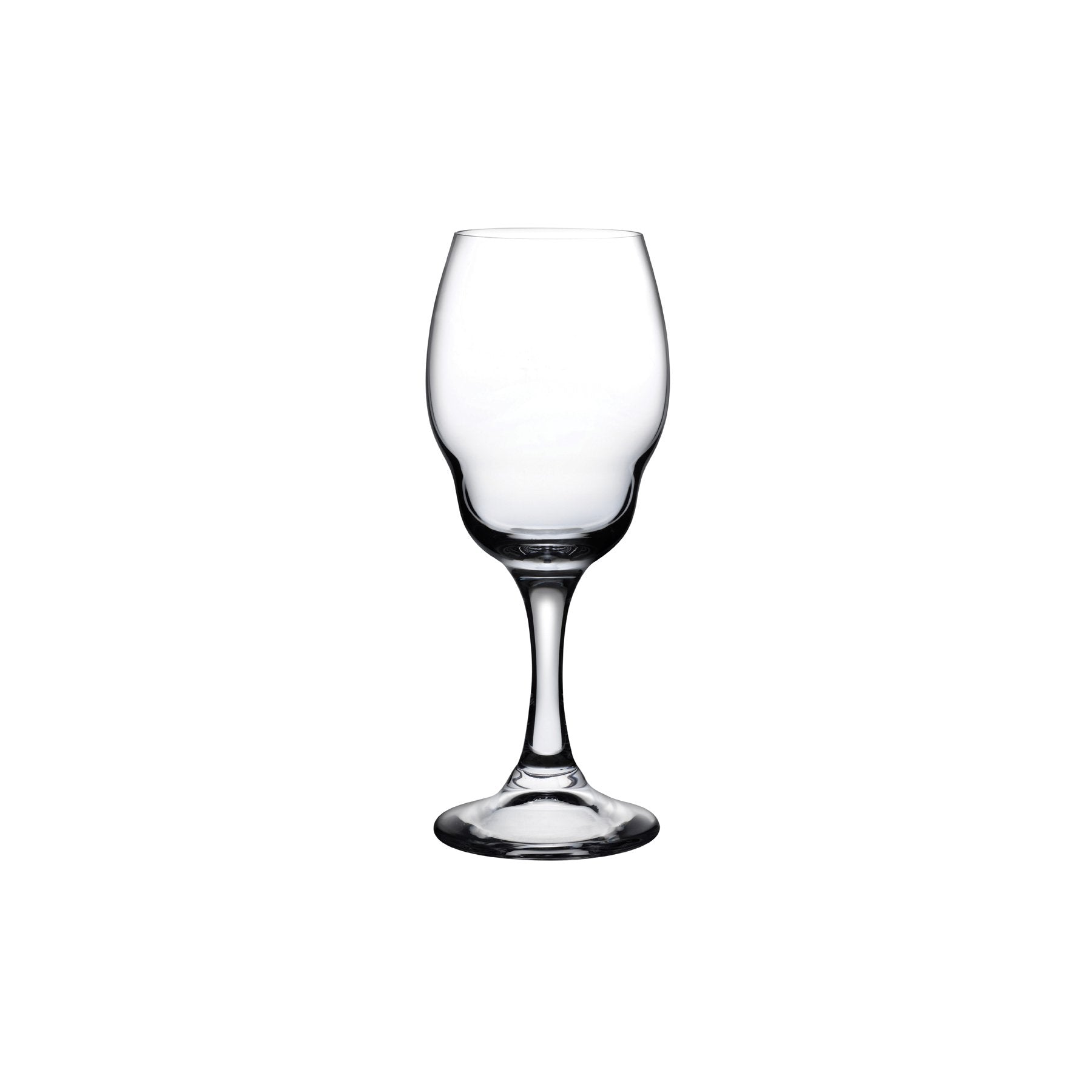 Close up detail of Heads Up Set of 2 White Wine Glasses | Provenance & Patina